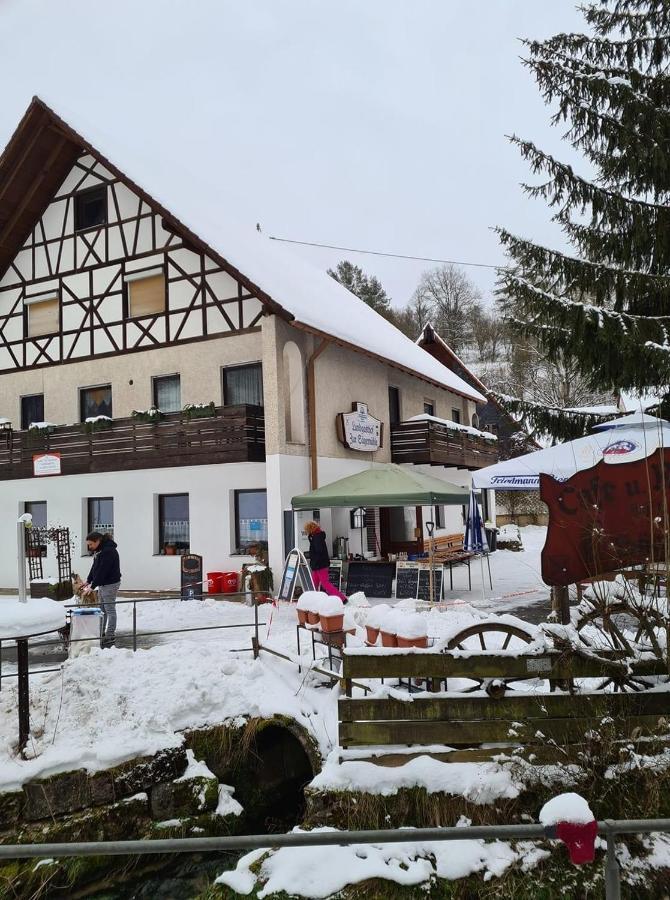 Gasthof Zur Saegemuehle Hiltpoltstein エクステリア 写真